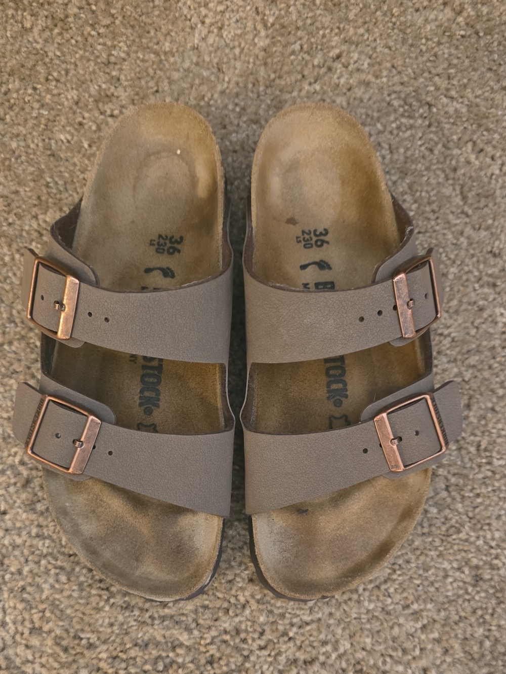Birkenstock Arizona In Mocha Brown SZ 36/6 - Picture 2 of 4